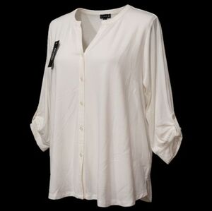 Elegant White Blouse by RW